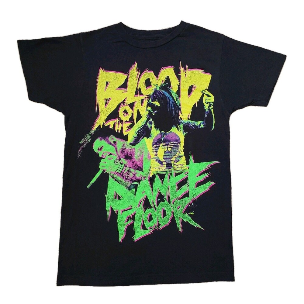 Vintage 2009 Blood On The Dance Floor XS Unisex Black Hot Topic Shirt Mall Goth